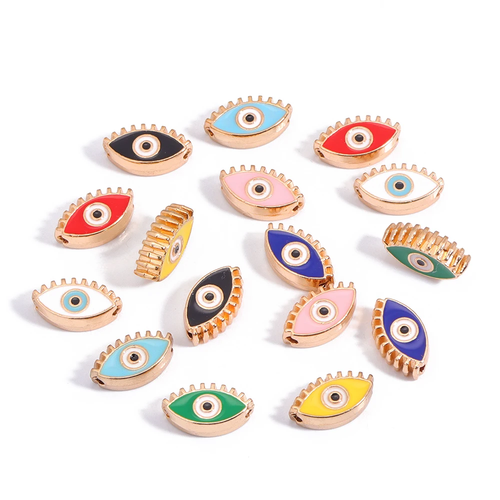 Разноцветные аксессуары для изготовления ювелирных изделий сделай сам 10 шт.