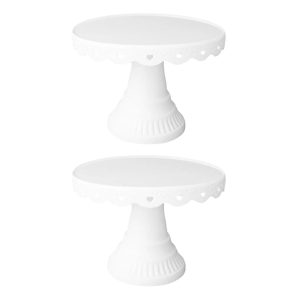 

Stand Cake Display Plate Tray Platter Dessert Serving Holder Pastry Cupcake Fruit Round Presenting Cakes Stands Table Biscuits