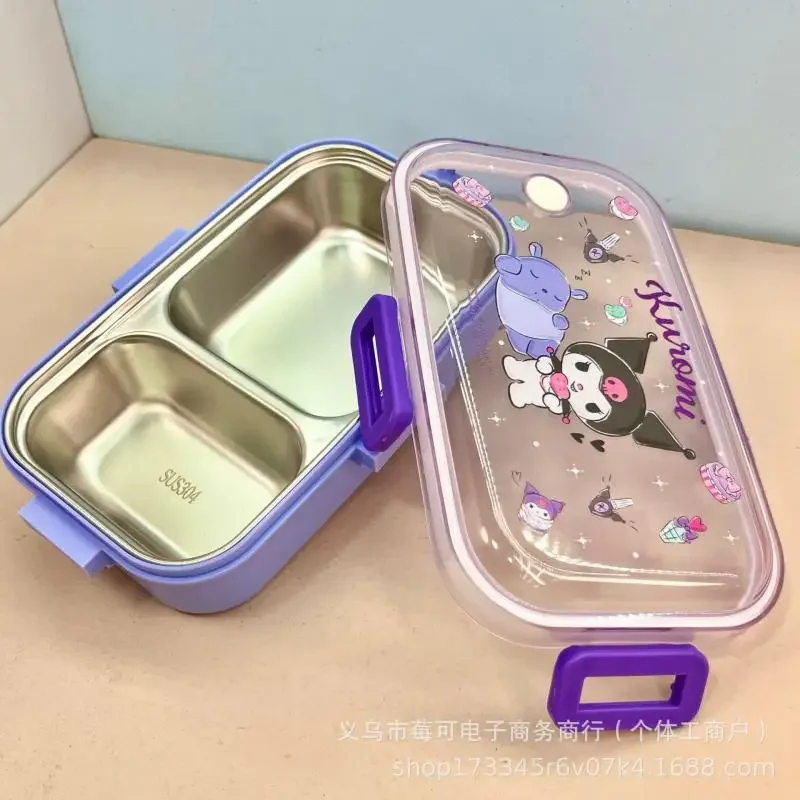 Лидер продаж Ланч-бокс с героями мультфильмов Sanrios Hellokitty Kuromi милый в стиле аниме
