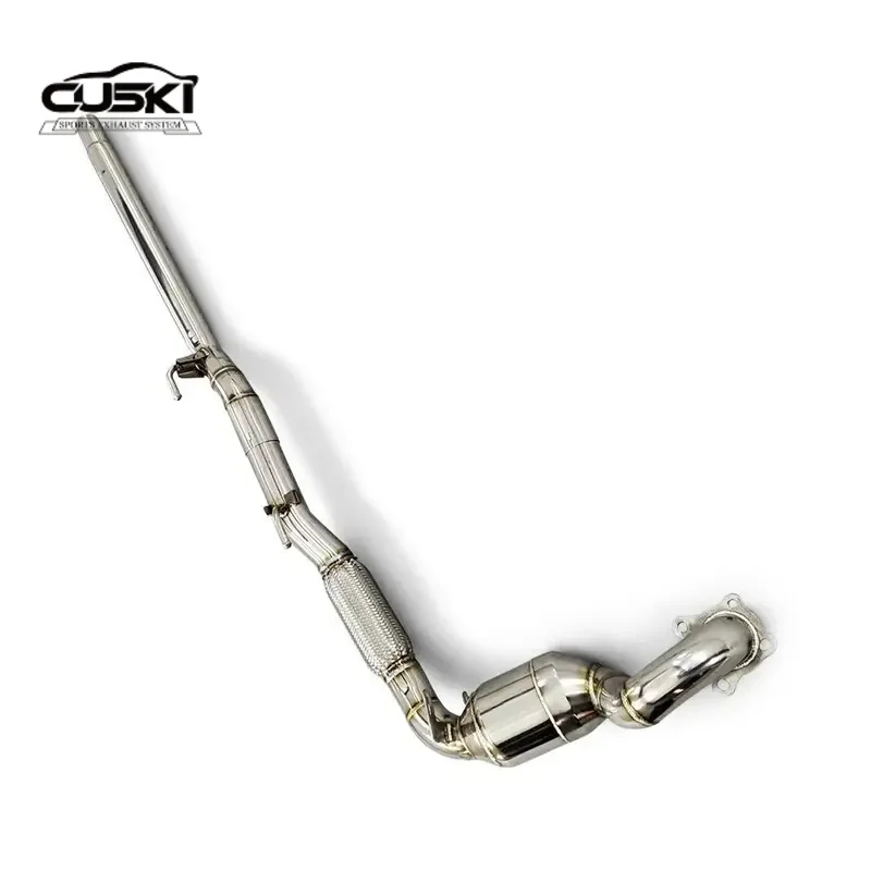 Выхлопная труба высокой пропускной способности выхлопная для Polo gti EA111/EA211 1 4 T