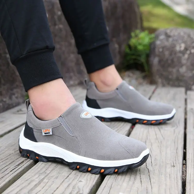 Big Size Sneakers Men's Hiking Shoes Fashion Lightweight Men's Shoes Outdoor Sport Shoes Non-slip Men Sneakers Casual Shoes Male