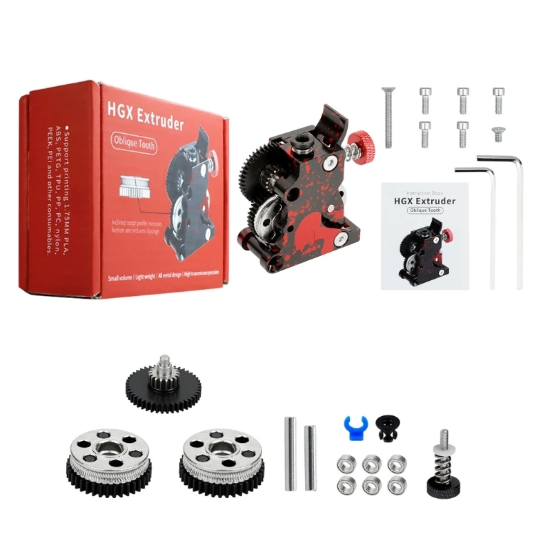 Аксессуары для 3D-принтеров цельнометаллический экструдер HGX LITE из закаленной