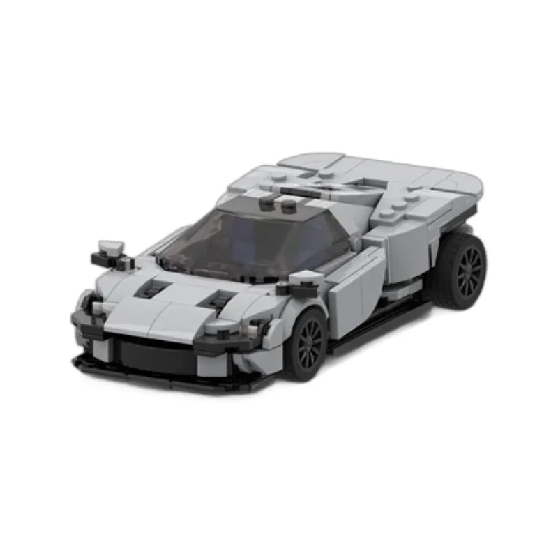MOC блоки Совместимые с LEGOs Ferraris SP3 модели автомобиля монтажный блок игрушки