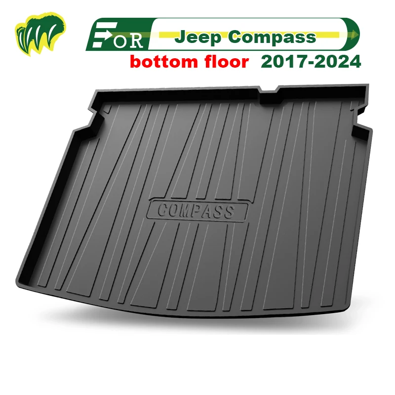 Коврик для багажника автомобиля Jeep Compass 2017-2024 из термопластичного эластомера