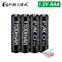 palo 4 16pcs 1100mah aaa rechargeable battery 1 2v ni mh aaa battery rechargeable 3a batteries battery rechargeable aaa battery