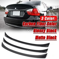 carbon fiber color car trunk wing abs material spoiler refit for bmw 200511 e90 3 series sedan