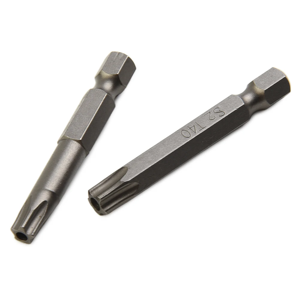 

Brand New Durable And Practical High Quality Screwdriver Bit Hollow Bits Hex Head Screwdriver Bits Magnetic Silver