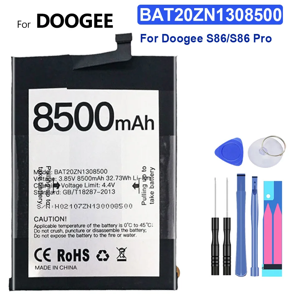 Мобильный телефон аккумулятор BAT20ZN1308500 8500mAh Для Doogee S86/S86 Pro S86Pro