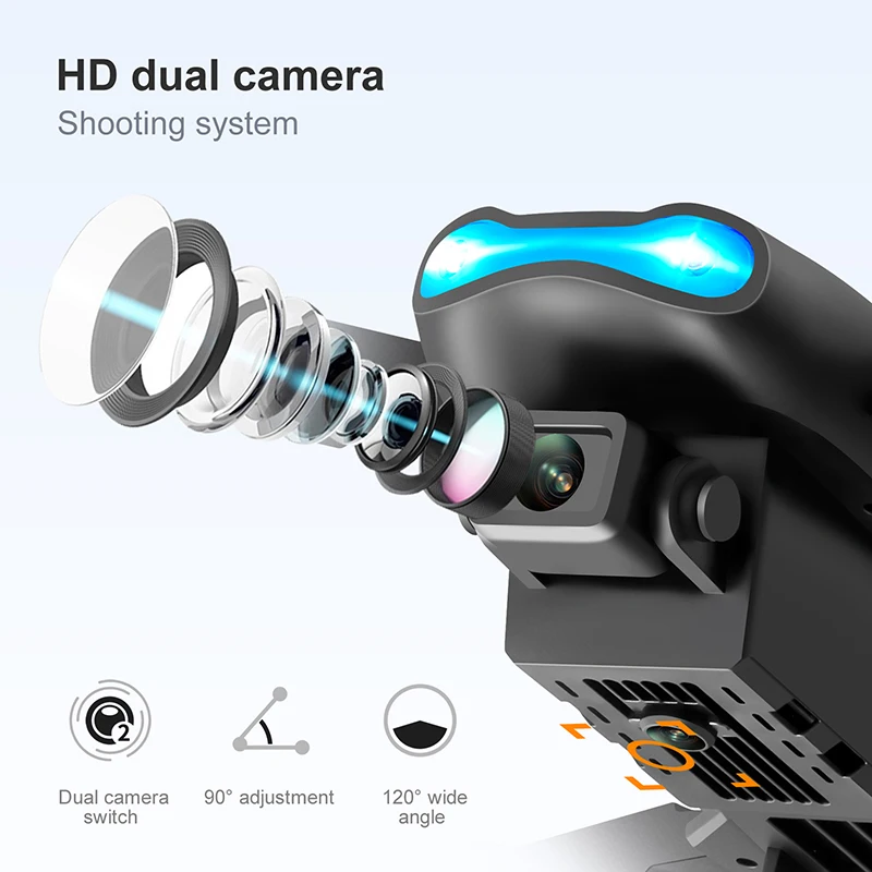 Новинка Дрон K3 Pro с двойной камерой 4K HD складной высотой поддерживает