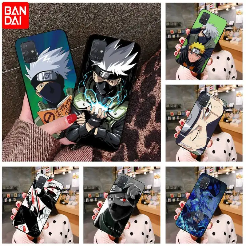 

Naruto Shaker Kakashi Phone Case For Samsung Galaxy A52 A21S A02S A12 A31 A81 A10 A30 A32 A50 A80 A71 A51 5G