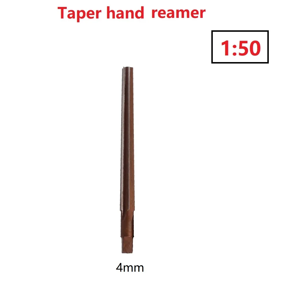 

Taper Pin Hand Reamer 1:50 Conical Degree Sharp Manual Pin HSS Alloy Steel 9XC Blade Taper Shank Machine Reamer CNC Tools