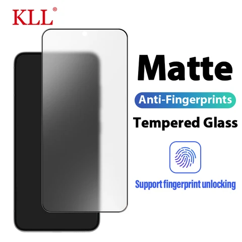 Разблокировка отпечатков пальцев матовое стекло Защита экрана для Samsung Galaxy S23 S22 S24 ультра закаленное стекло Galaxy S23 Plus