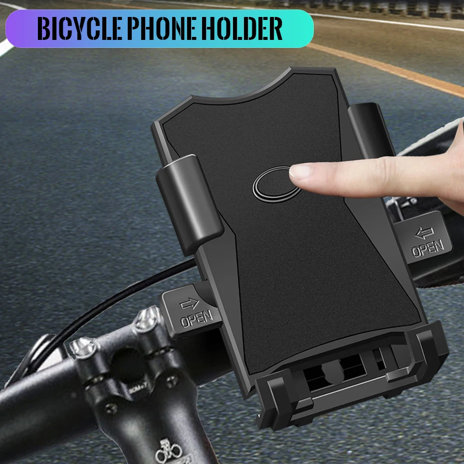 

Bicycle Phone Holder Bike Mount Bag Case For Universal Mobile Phone Stand Road Handle Accessories for iPhone Xiaomi