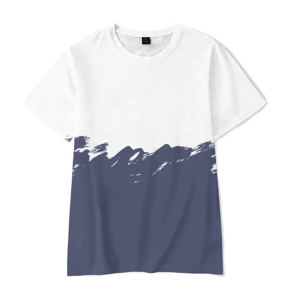 

Футболка мужская с граффити, Свободный Топ из экокожи в стиле хип-хоп, с коротким рукавом, с 3D-принтом «I Am What I Am», популярный бренд, лето