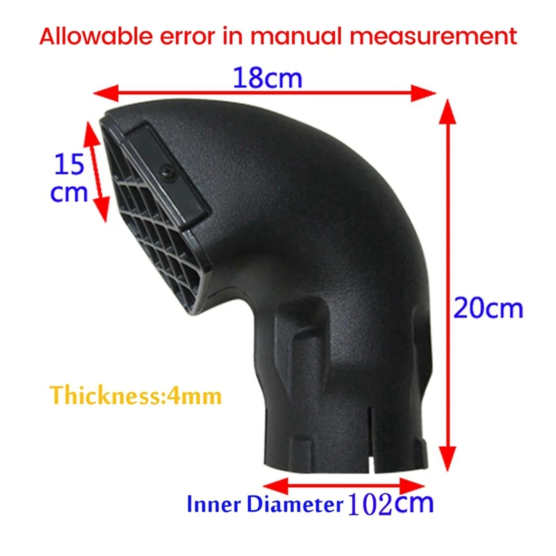 Воздухозаборники для подводного плавания сменные головки верхней части 4 дюйма