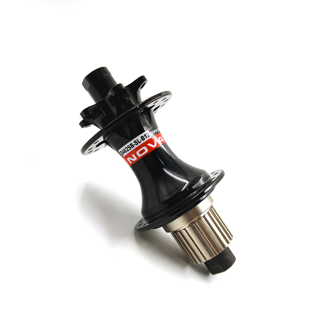 Фото 6 болтов Boost Novatec D462SB-SL-B12 MTB дорожный диск задний концентратор TA Thru Axle 148x12 мм корпус кассеты сталь HG XD MS Microspline Cubos №2