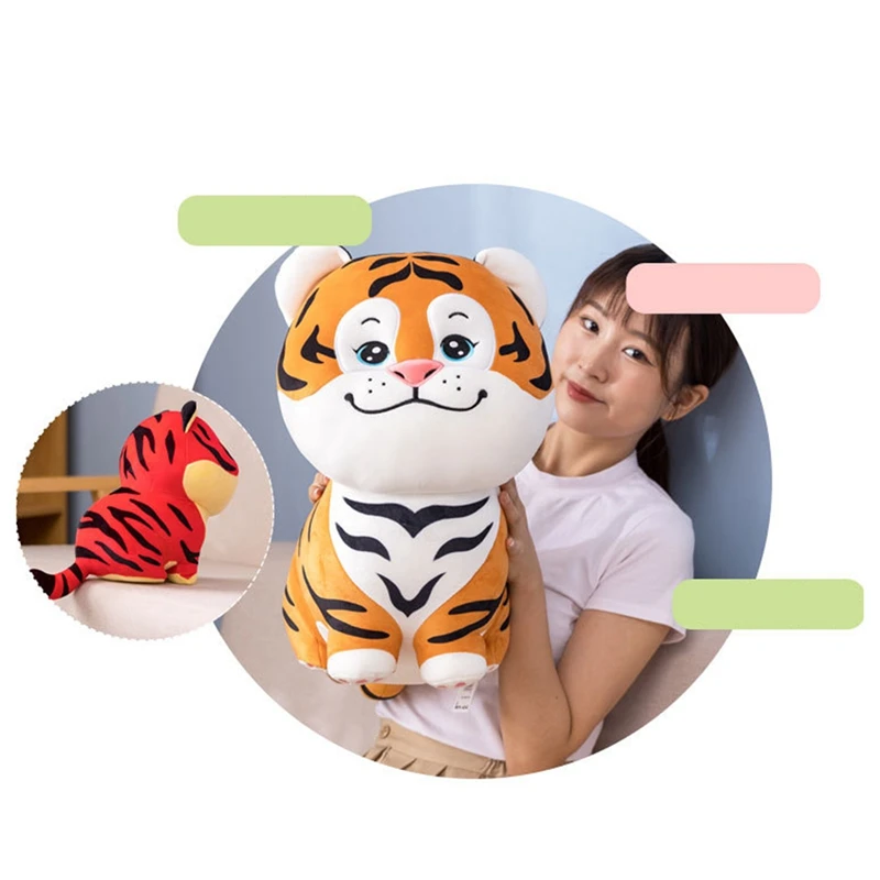 2022 китайский новый год талисман-Тигр кукла плюшевые игрушки для детей тигр