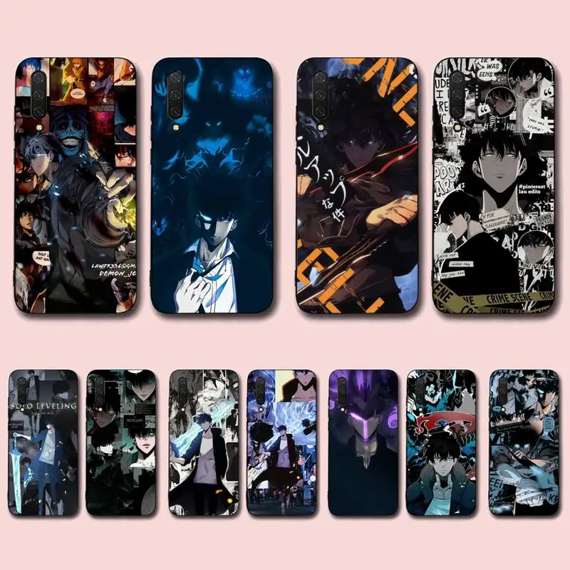 

Anime Solo Leveling Comics Phone Case for Xiaomi mi 5 6 8 9 10 lite pro SE Mix 2s 3 F1 Max2 3