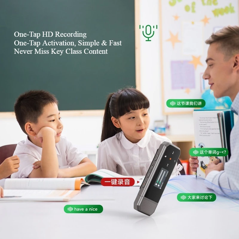 Фото Портативный MP3-плеер Ruizu X80 с Bluetooth, 64 ГБ, с креплением на пояс, записью в одно касание и функцией повтора (AB Repeater) №4