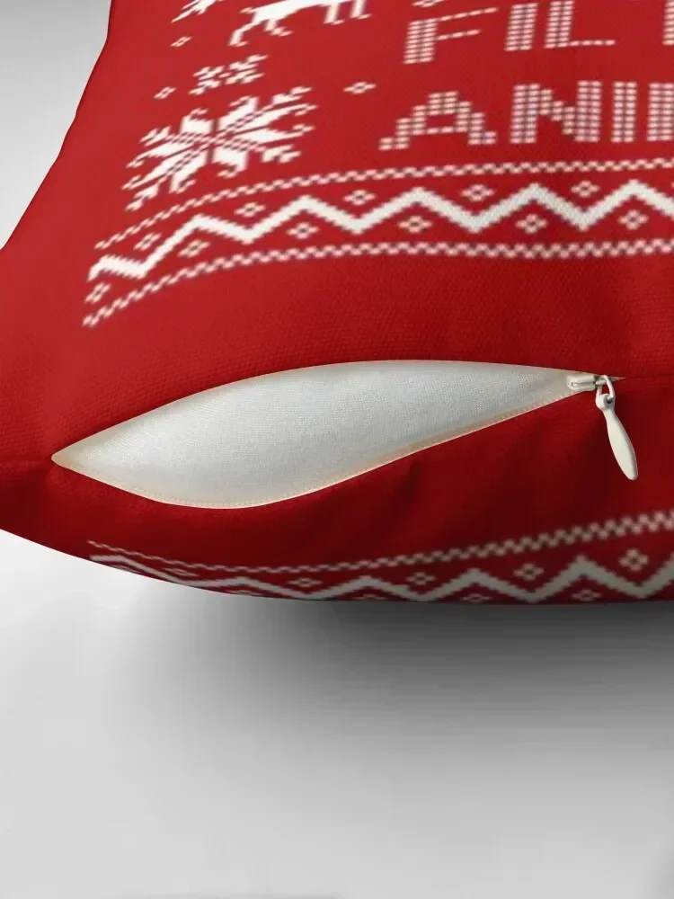 С Рождеством Ya Filthy Animal декоративная подушка чехлы для диванных подушек наволочка