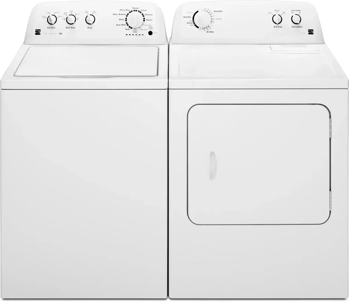 Электрическая сушилка Kenmore 29 дюймов с фронтальной загрузкой защитой от морщин и 7