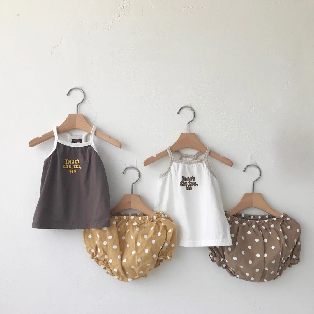 

Summer Girls Vest Shorts Set