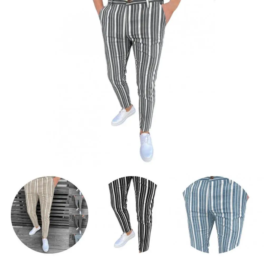 

Уличная одежда, Стильные красивые облегающие брюки, брюки-карандаш, универсальная мужская одежда