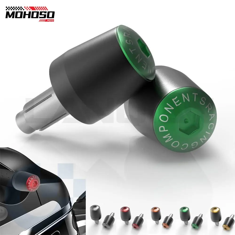 

Motorcycle Grips End Plug Slider Handlebar Ends Handle Bar Cap Cover For Kawasaki Ninja 400 600 ER6N Versys 1000 Z800 Z900 Z1000