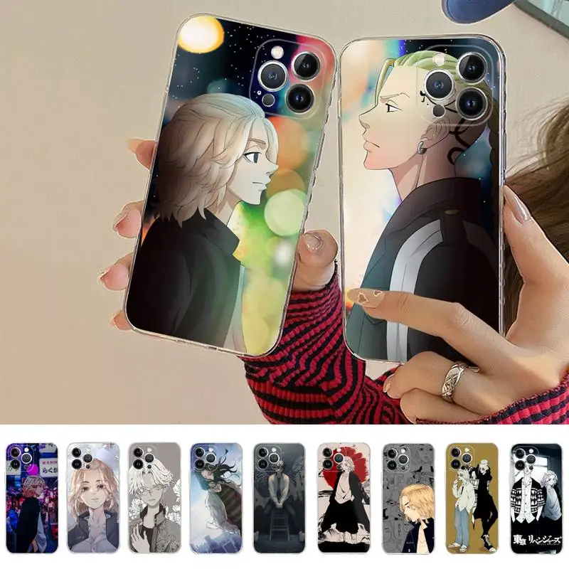 

BANDAI Tokyo Revengers Phone Case for iPhone 11 12 13 mini pro XS MAX 8 7 6 6S Plus X 5S SE 2020 XR case
