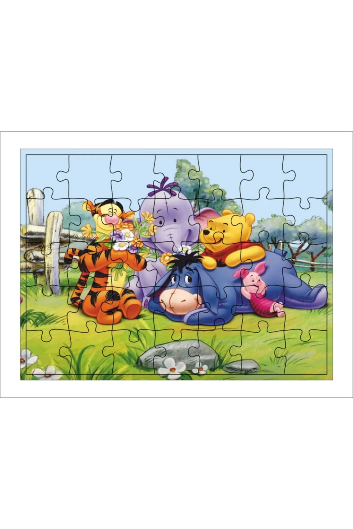 

Children's Wooden Puzzle Winnie The Pooh