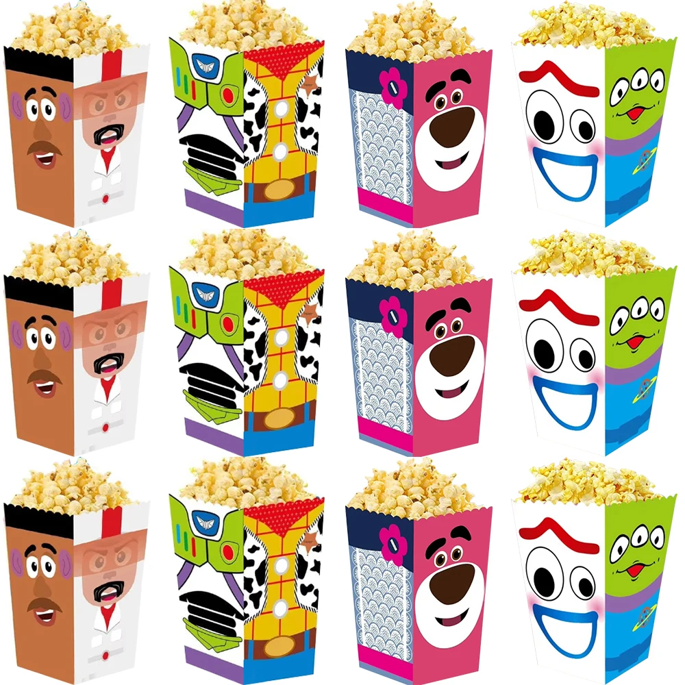 Коробка для попкорна История игрушек Подарочная коробка с героями мультфильмов