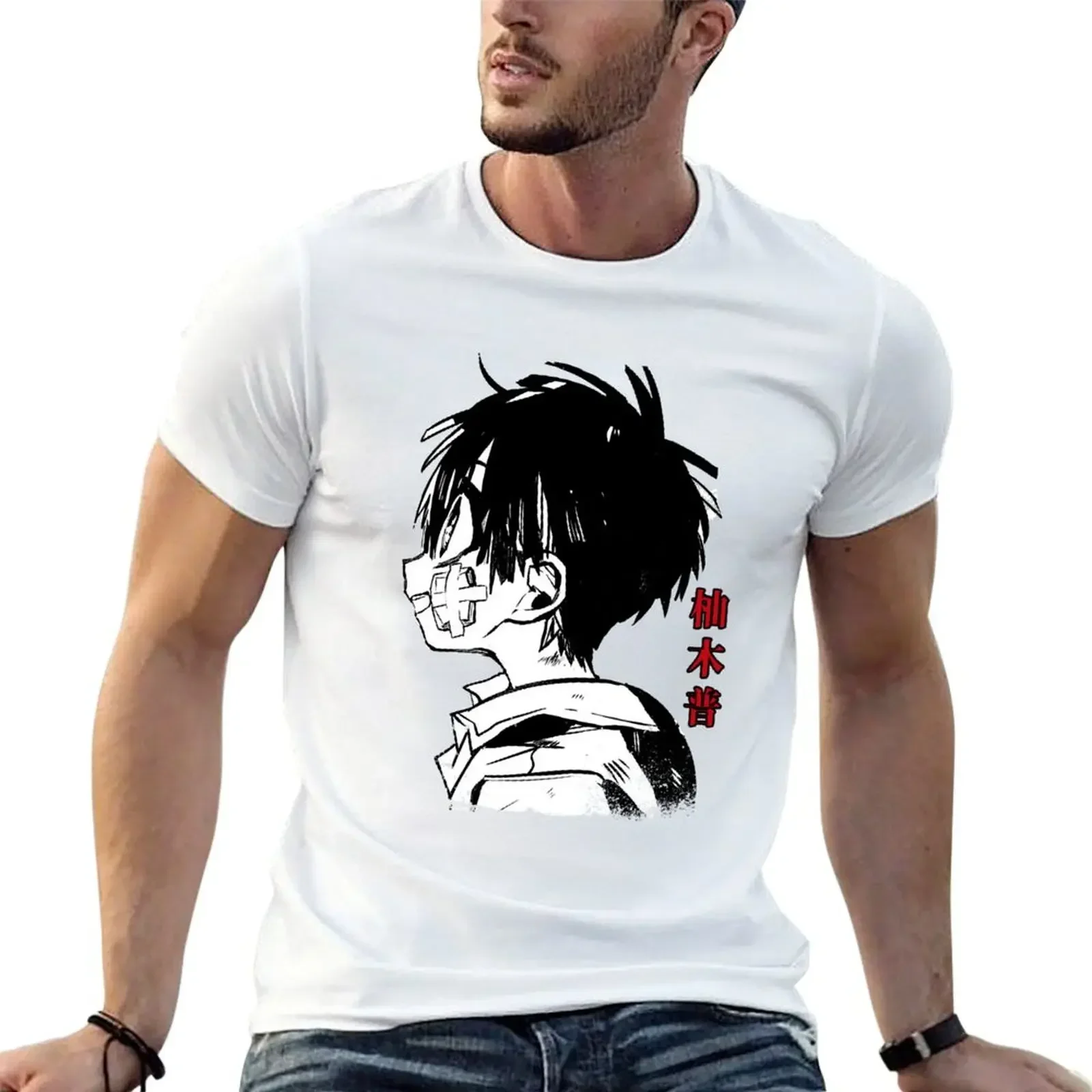 Футболка Hanako kun незаменимая футболка летняя верхняя мужская одежда с рисунком