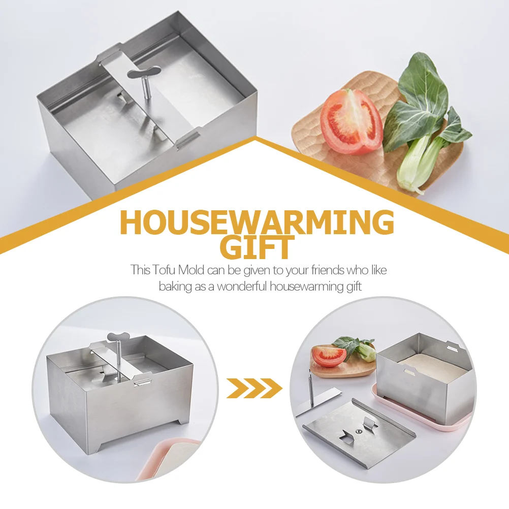 Форма для тофу DIY Пресс изготовления сырных бобов Пресс-инструмент Бытовая форма