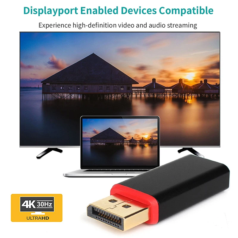 Адаптер-конвертер DisplayPort DP в HDMI