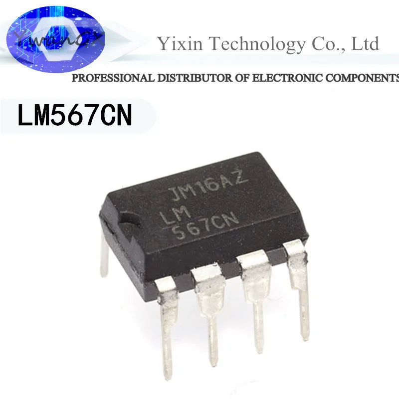 

10pcs new original lm567cn lm567n/pon communication circuit Tone Decoder IC in-line dip-8