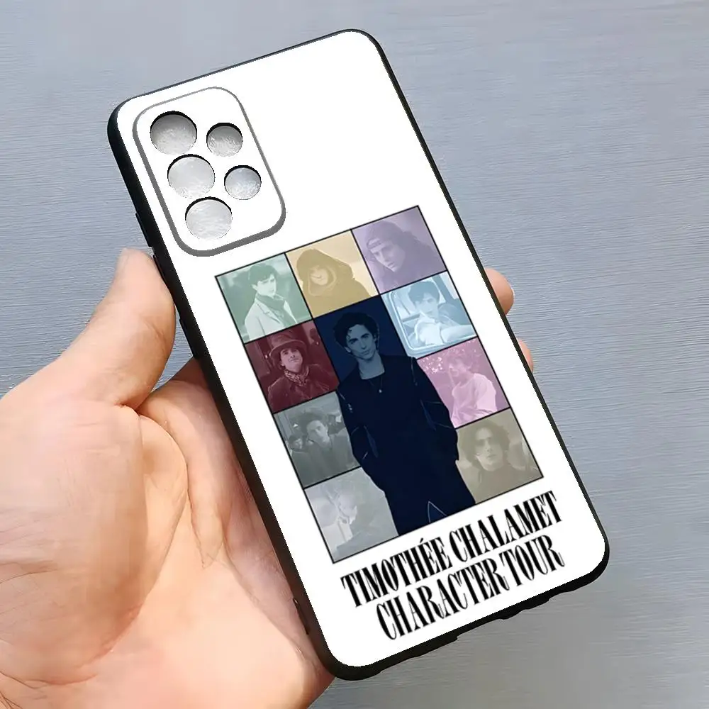 Чехол для телефона T-Timothée H-Hal Chalamet для Samsung S26 S25 Edge S24 S23 S22 S21 S20 Ultra Plus Fe Galaxy A37 A17 A57 (art.: 3920dc499f501) - 3920dc499f501