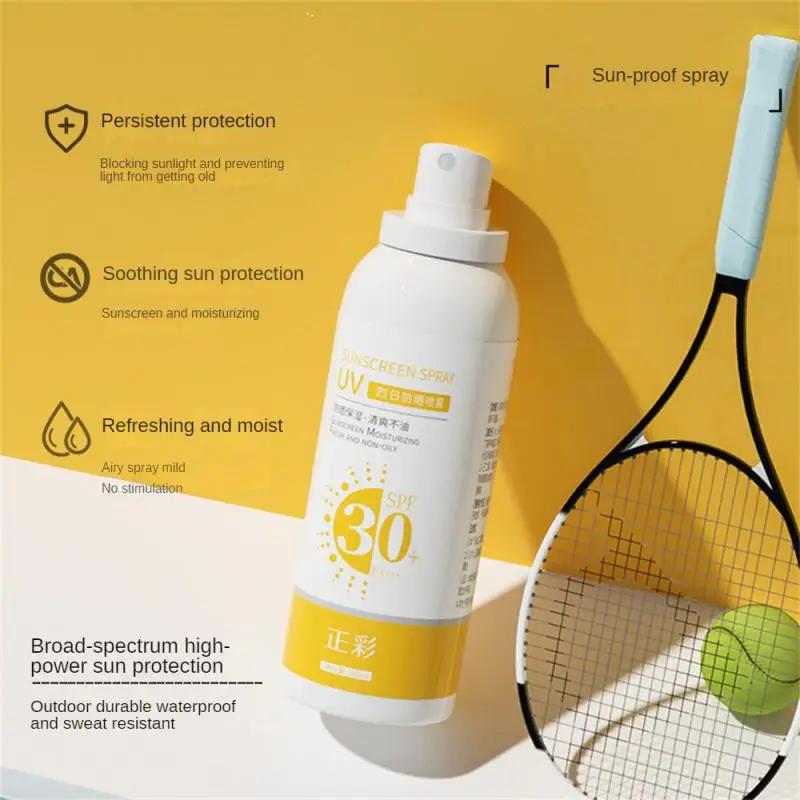 

Red Pomegranate Whitening Sunscreen Spray Waterproof Body Neck Moisturizing Hydrating Anti UV Protection For Skin Care