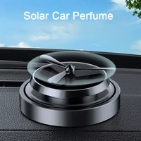 car interior air freshener aromatherapy fan solar rotation diffuser auto solid perfume dashboard decorate vehicle accessories