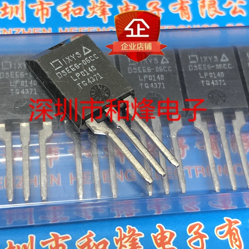 

free shipping DSEE6-06CC ISOPLUS220 600V 6A 10PCS