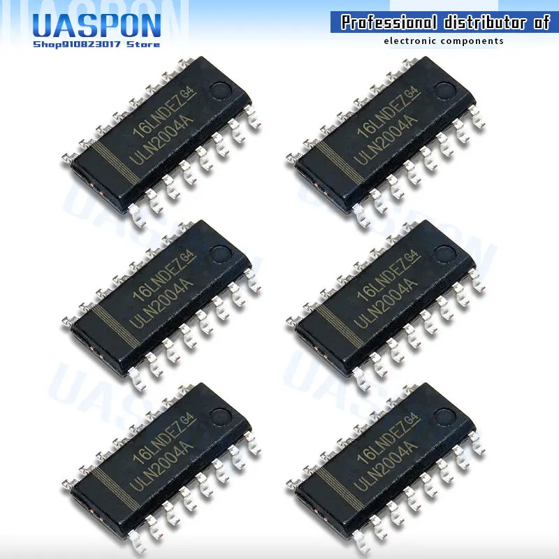 Новые и оригинальные интегральные схемы 10 шт. uln2004ader SOP ULN2004A SOP16 ULN2004 SMD ULN2004AFWG SOP-16