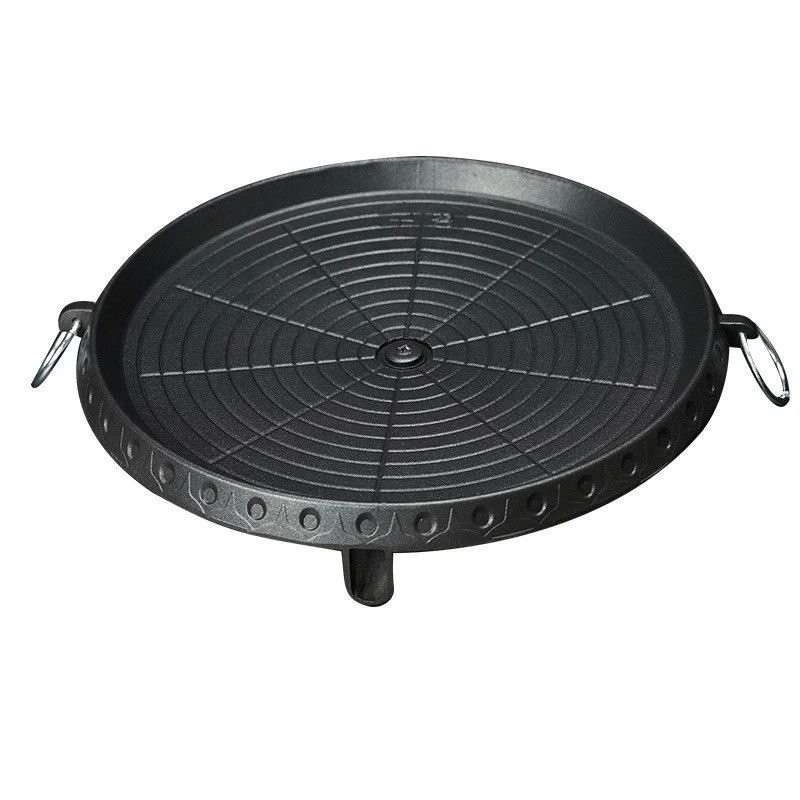 

Антипригарная посуда для гриля, бездымный поднос для барбекю, для дома и улицы, для пляжа, вечеринки, кемпинга, гриля