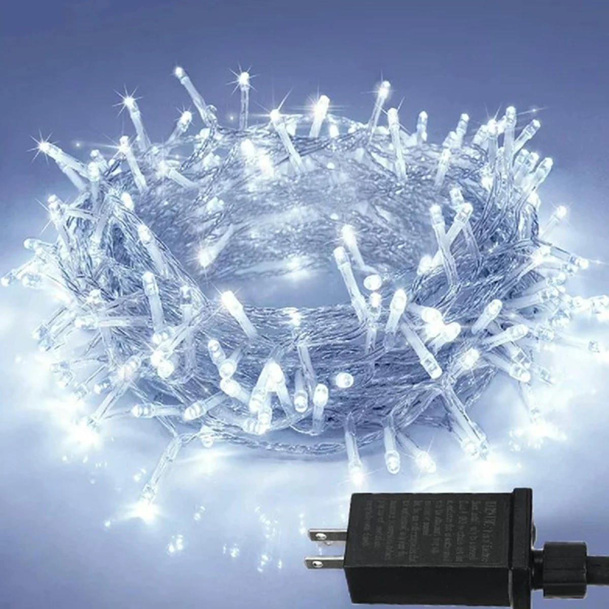 

СВЕТОДИОДНАЯ Гирлянда для занавесок, 9,8 футов, 300 светодиодов, Подключаемая сказочная гирлянда для окон с 8 режимами освещения, водонепрониц...