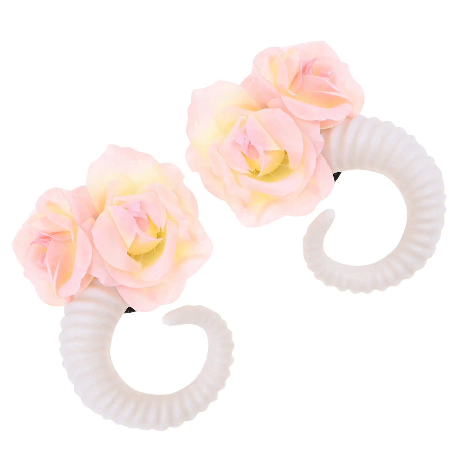 Заколка для волос с когтями белые рога косплея ювелирные изделия повязка на