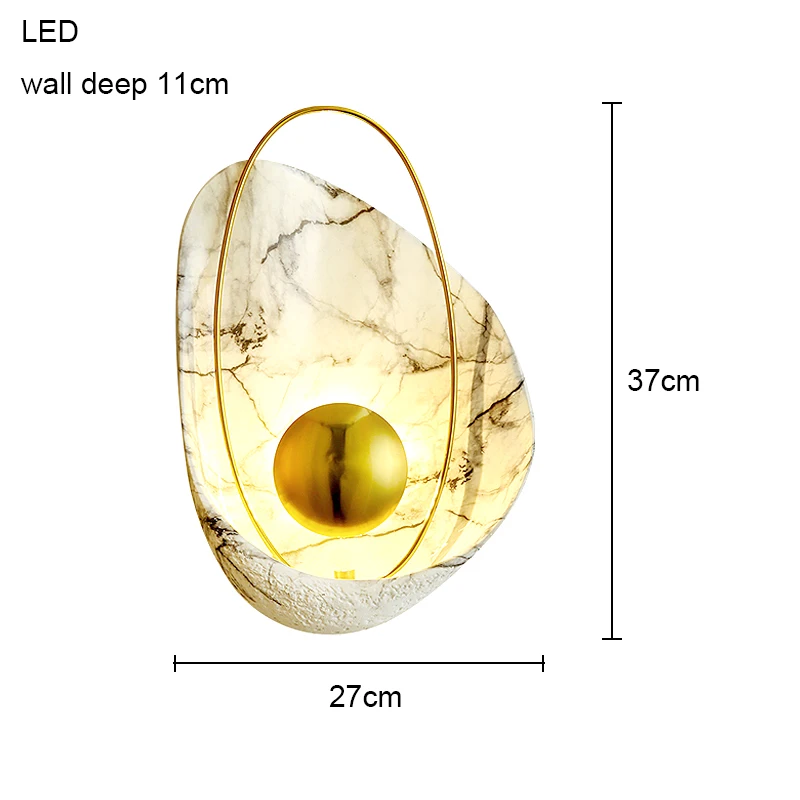 

Настенный светильник BleakNight в виде ракушки