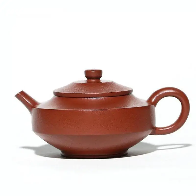 

140ml Chinese Yixing Purple Clay Teapots Famous Artists Handmade Tea Pot Raw Ore Zhu Mud Beauty Kettle Authentic Zisha Tea Set