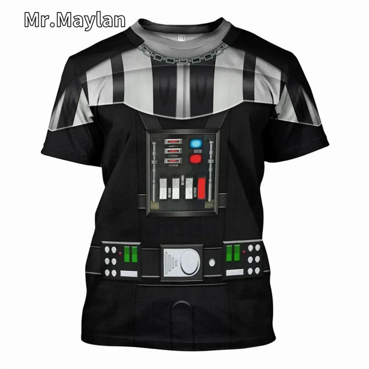 Darth Vader Cosplay Clothing T-shirt 3D Full Print Men's New Fashion Short Sleeve Shirt Summer Street Wear Unisex T-shir