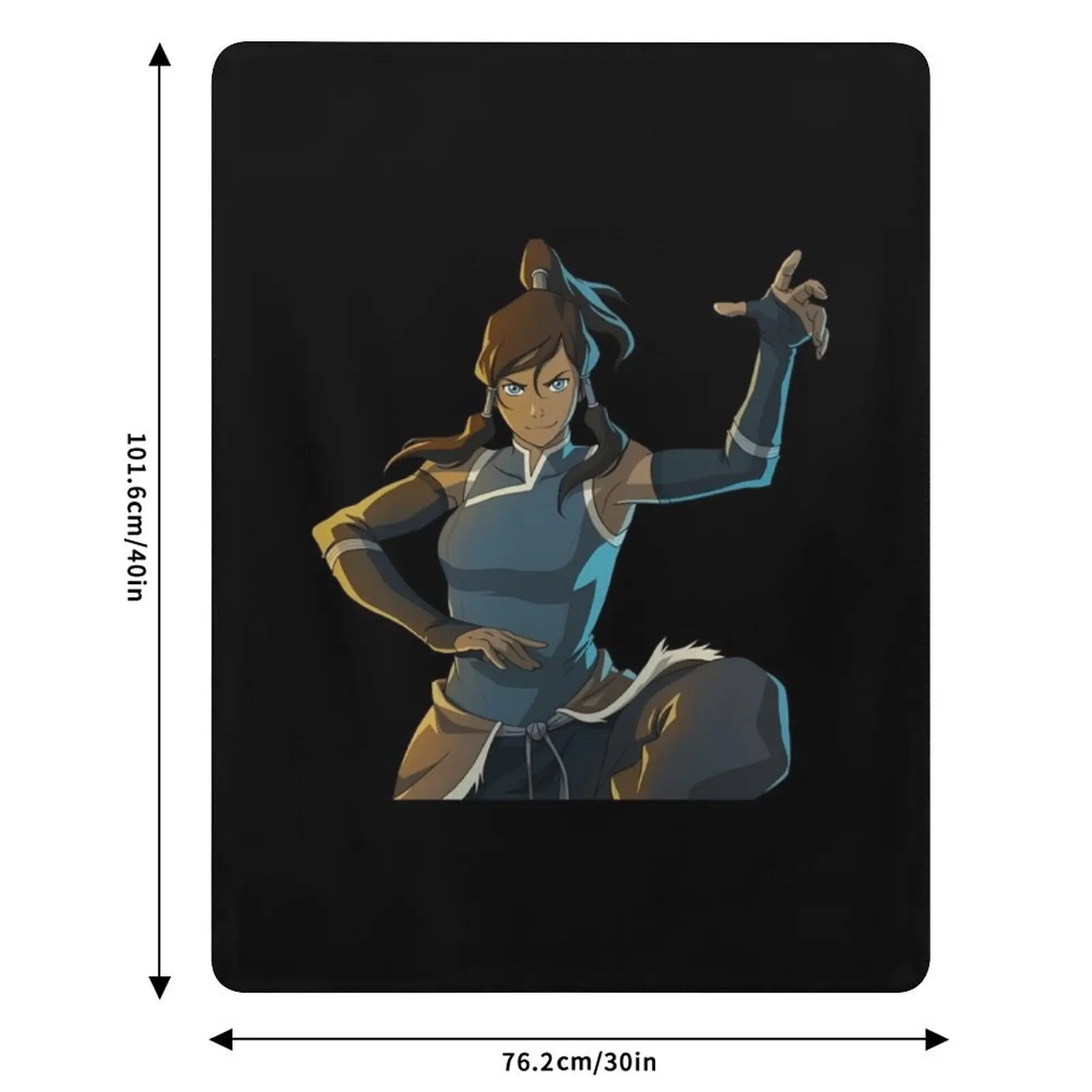 Плед Avatar Korra (Game) – всесезонное мягкое и легкое одеяло для дома (art.: 3920daa71c9ca) - 3920daa71c9ca