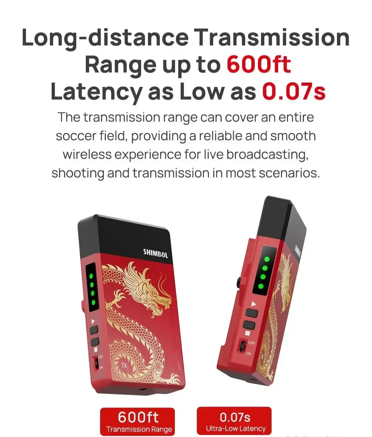 Беспроводная система передачи видео 1080P HDMI-совместимый передатчик изображения