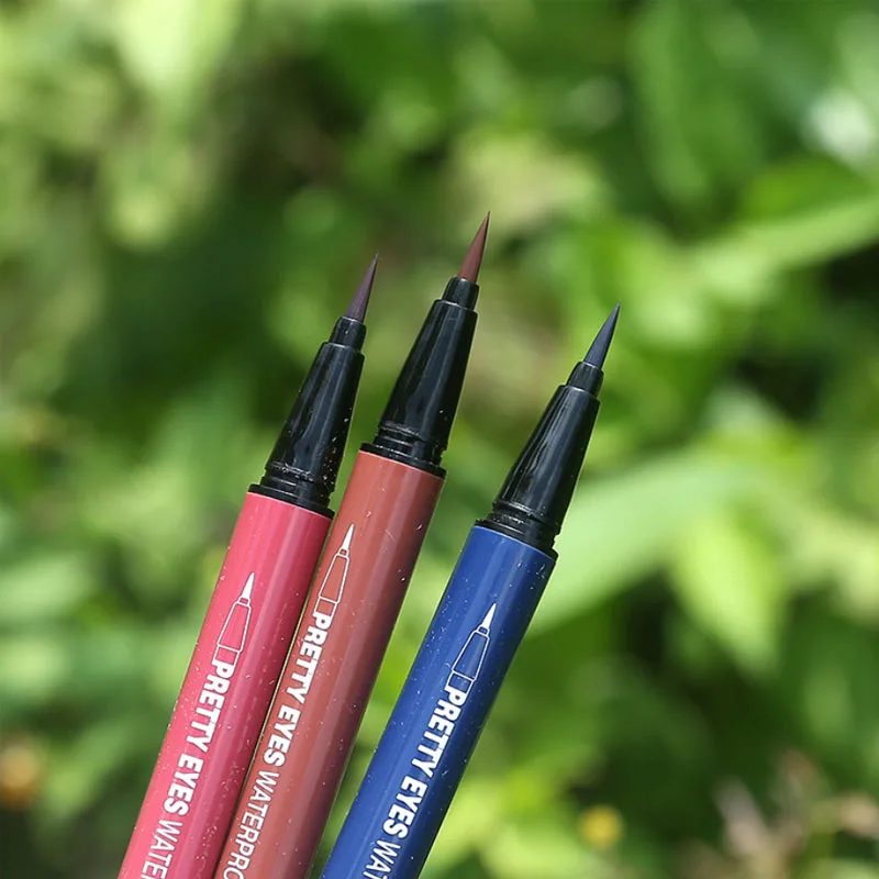 Водостойкие быстросохнущие технические карандаши 5 цветов s Глаза Коричневого