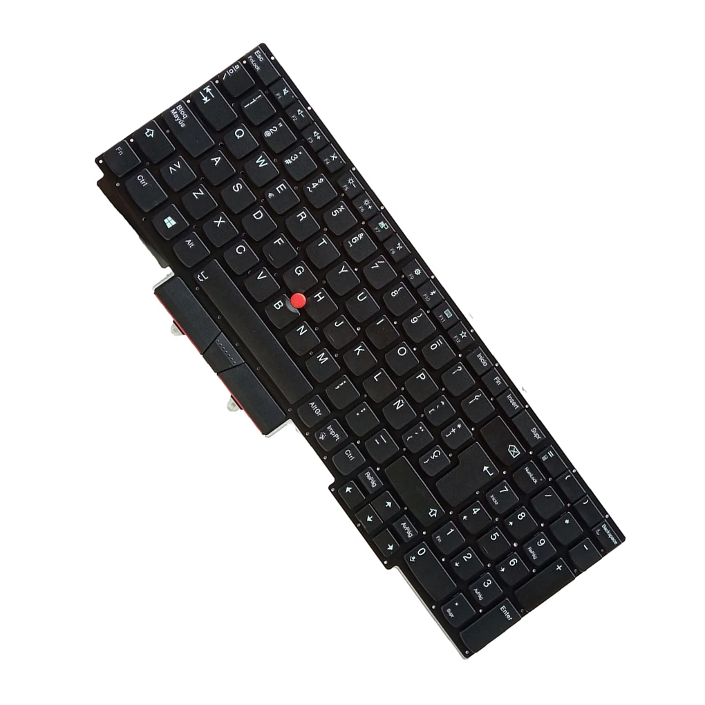 

Laptop Keyboard Pointer Well Fit Notebook Computer Accessories Point Stick Replacement for Thinkpad E15 Spain Layout